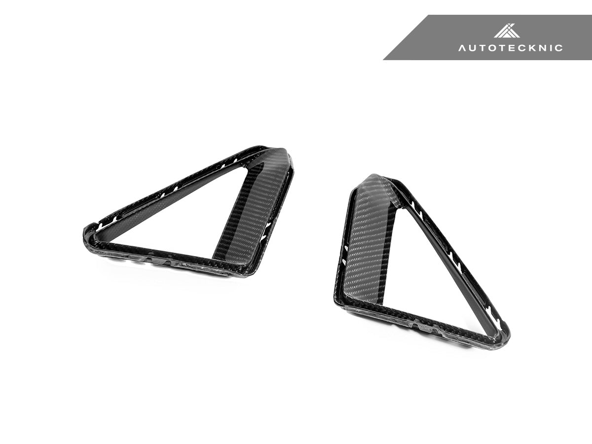 AutoTecknic Front Bumper Carbon Air Curtain Set - G90/ G99 M5