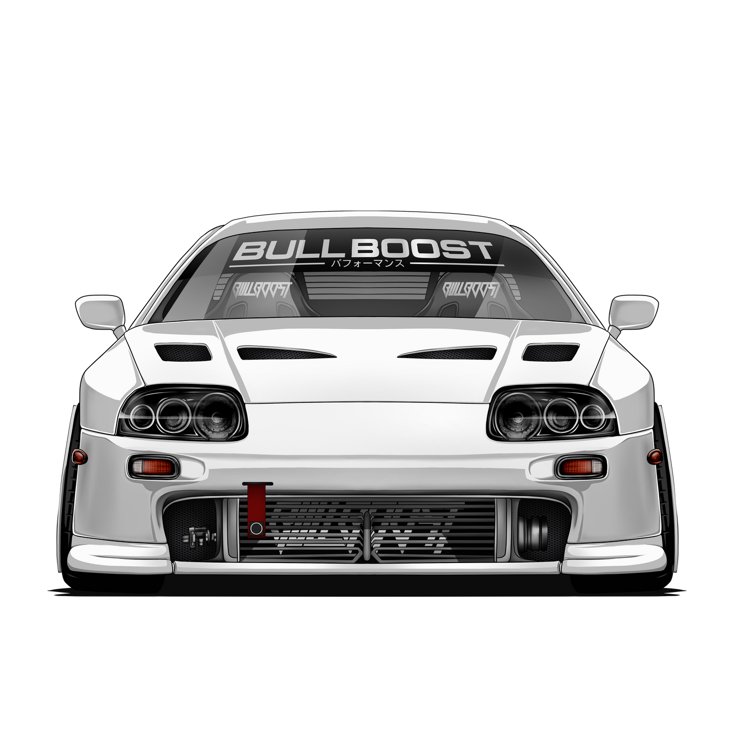 Bull Boost Vinyl Window Banner | 45 ENTRIES