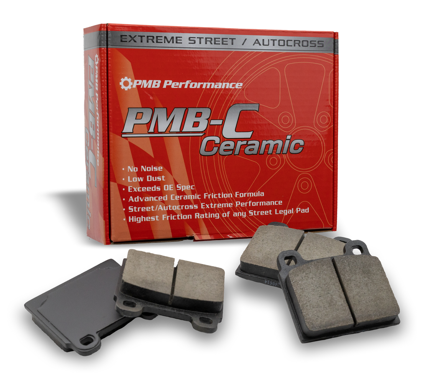 PMB-C Ceramic Pads for Ferrari Dino/208/308 Front A-Calipers