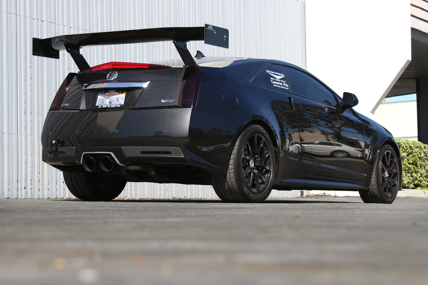 Cadillac CTS-V Coupe GTC500 Carbon Fiber Adjustable Wing 2011-2015