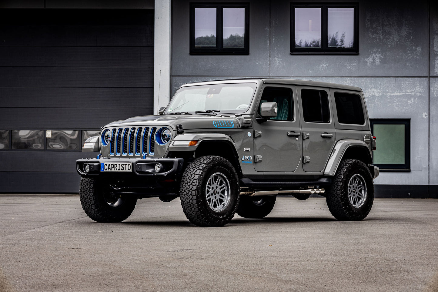 Jeep Wrangler 4xe - Triple Tip Valved Exhaust, 250 Cell Sport Cat Downpipes