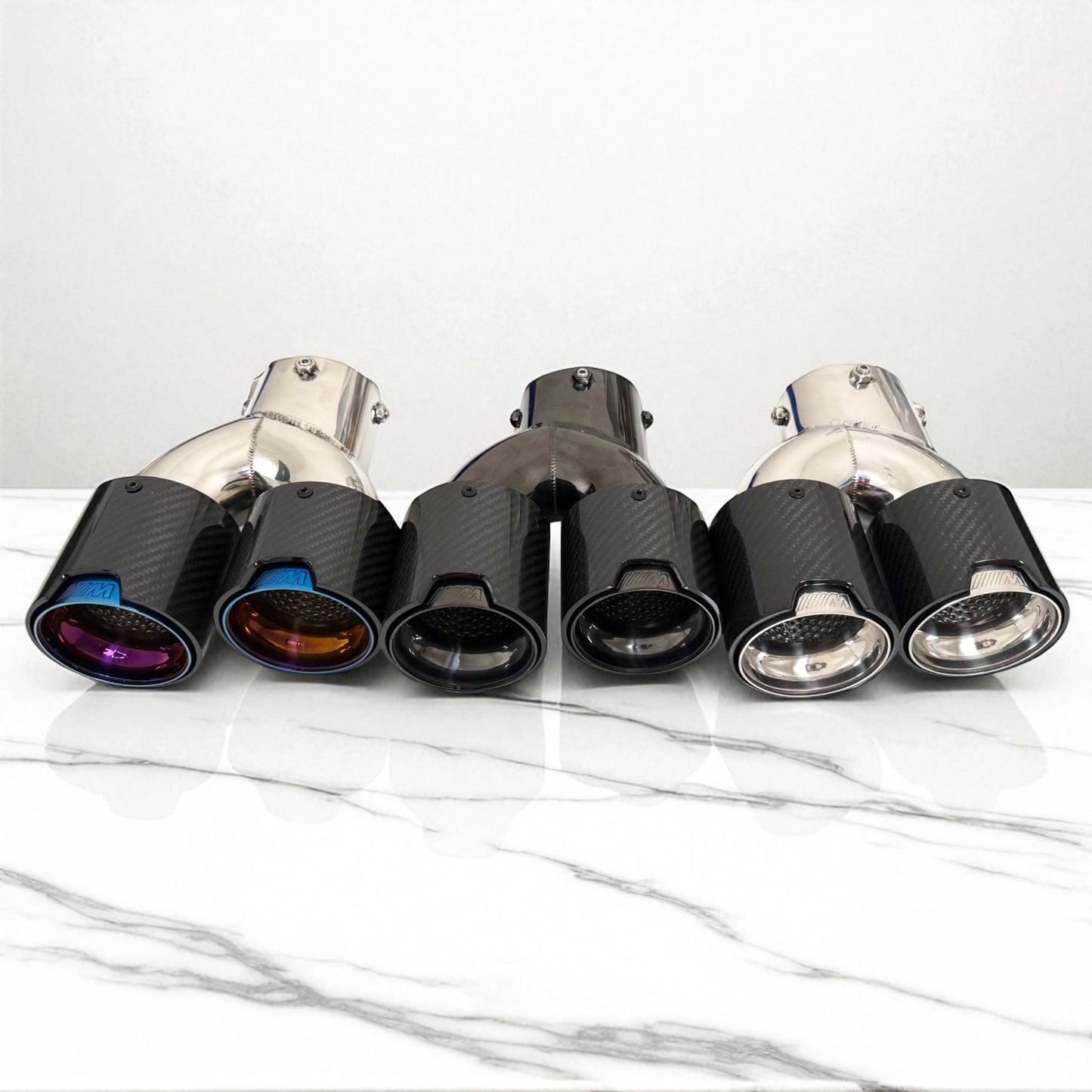 Carbon Fiber M Exhaust Tip For BMW G20 M340i, G42 M240i, G22 M440i