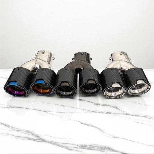 Carbon Fiber M Exhaust Tip For BMW G20 M340i, G42 M240i, G22 M440i