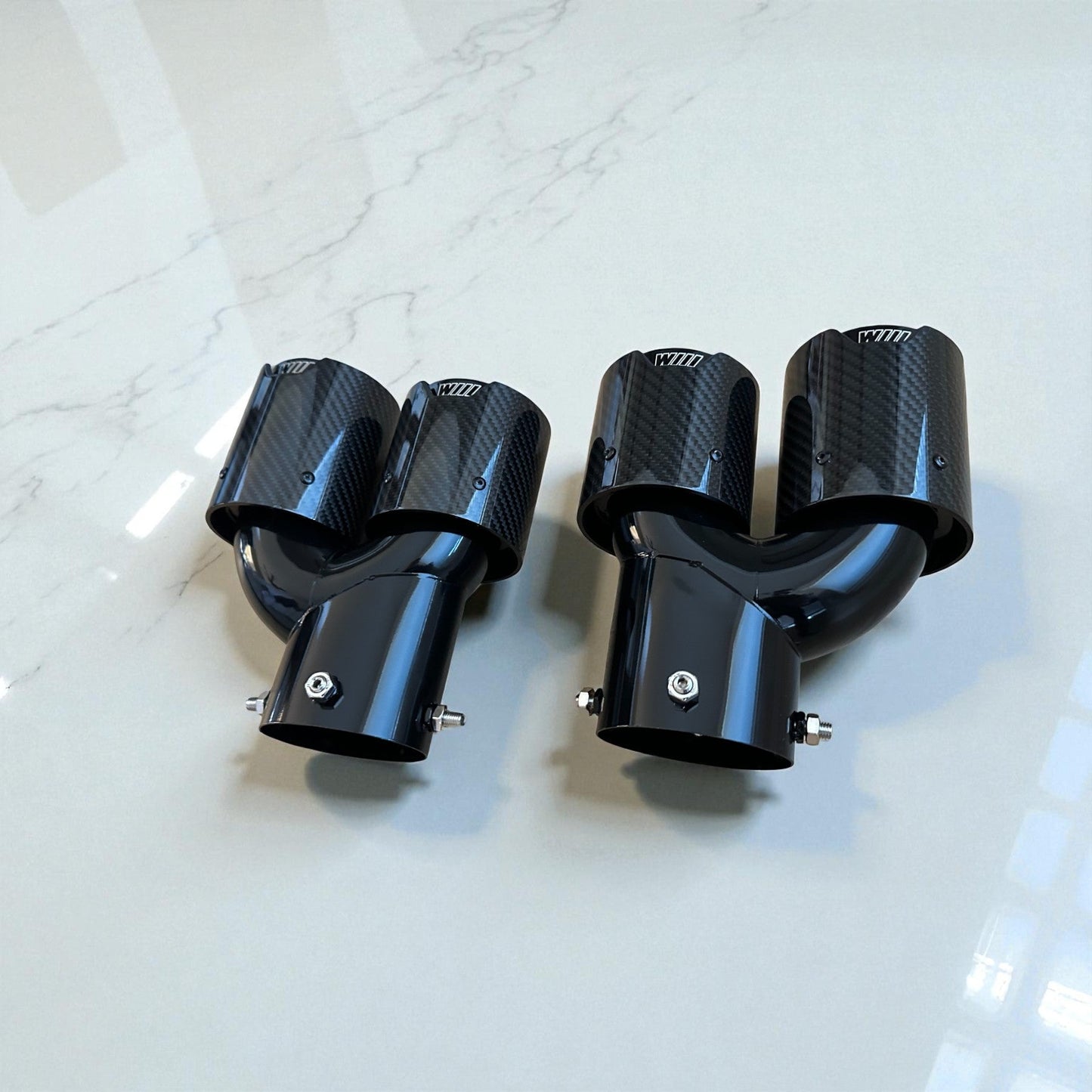 Carbon Fiber M Exhaust Tip For BMW G20 M340i, G42 M240i, G22 M440i