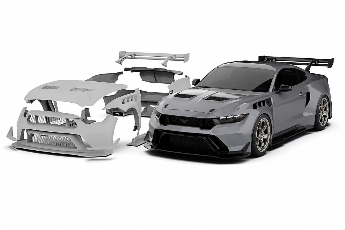 GTD Style Full Body Kit for Ford Mustang