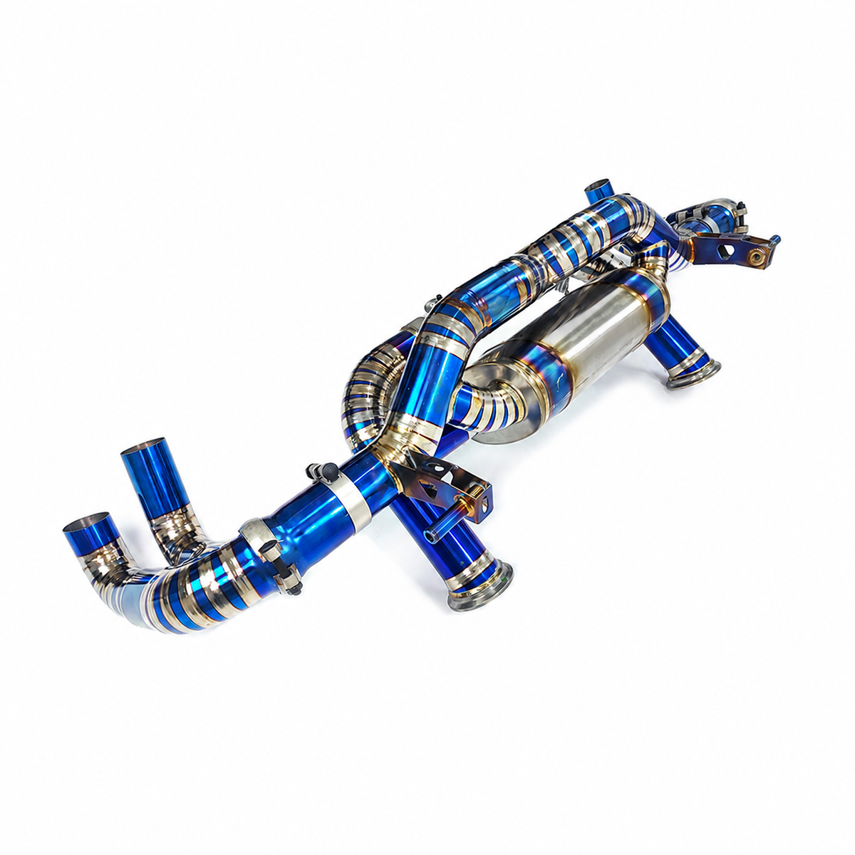Titanium Catback Exhaust System with Valve Control for Lamborghini Huracan LP580 LP610