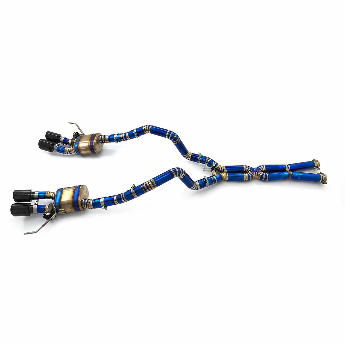 Titanium Valved Axle Back Exhaust for Chevrolet Corvette C7