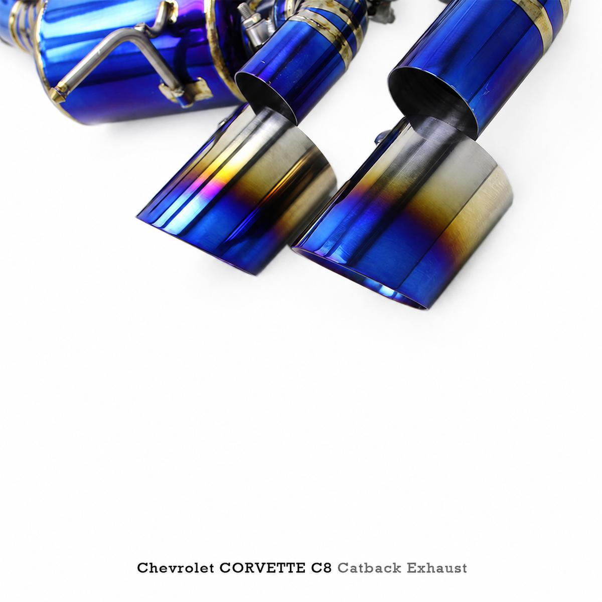 Titanium Valved Catback Exhaust for Chevrolet Corvette C8 2019-2023