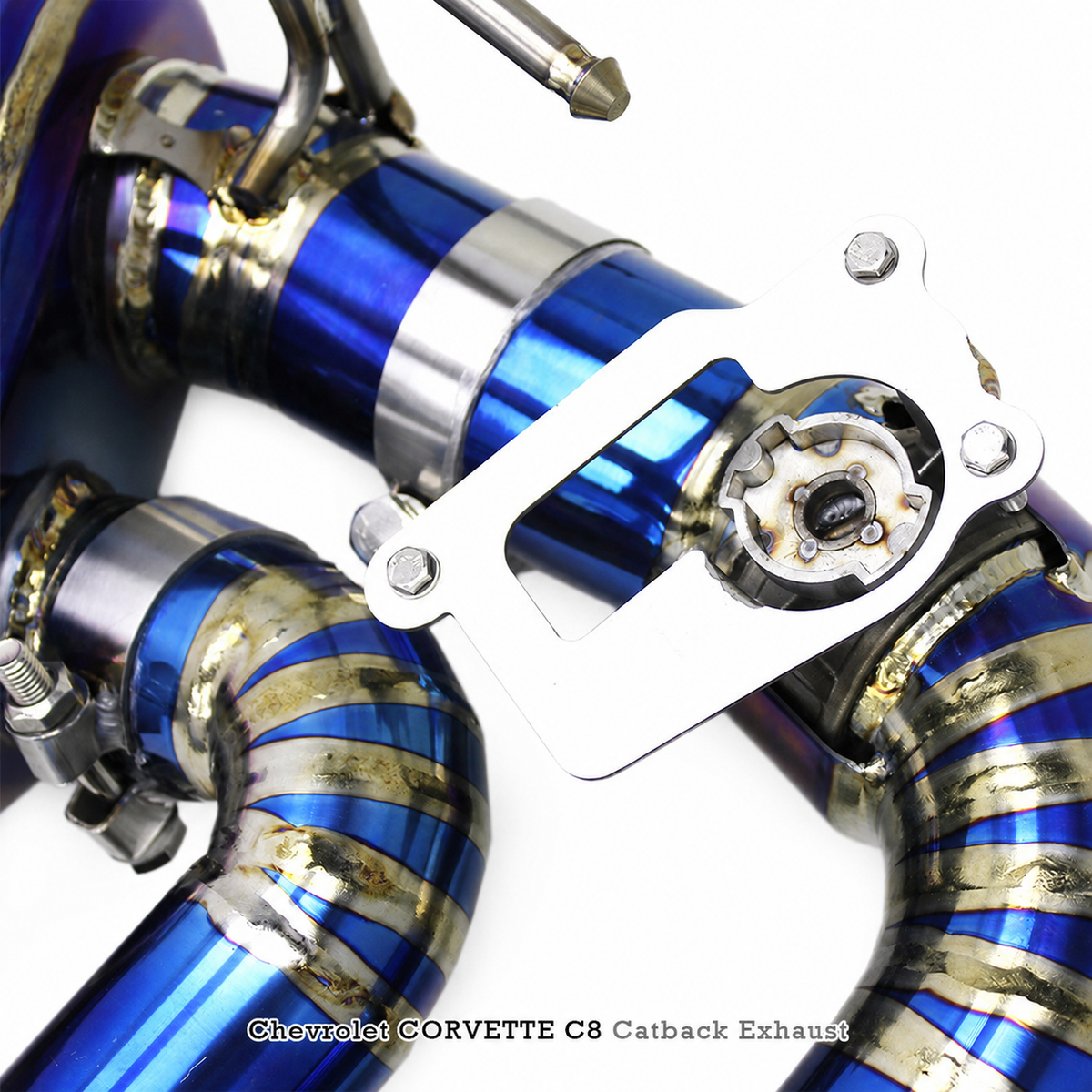 Titanium Valved Catback Exhaust for Chevrolet Corvette C8 2019-2023