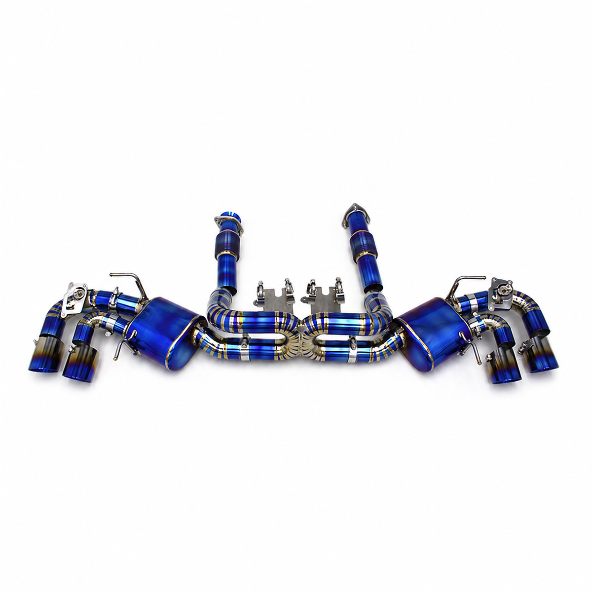 Titanium Valved Catback Exhaust for Chevrolet Corvette C8 E Ray 6.2L V8