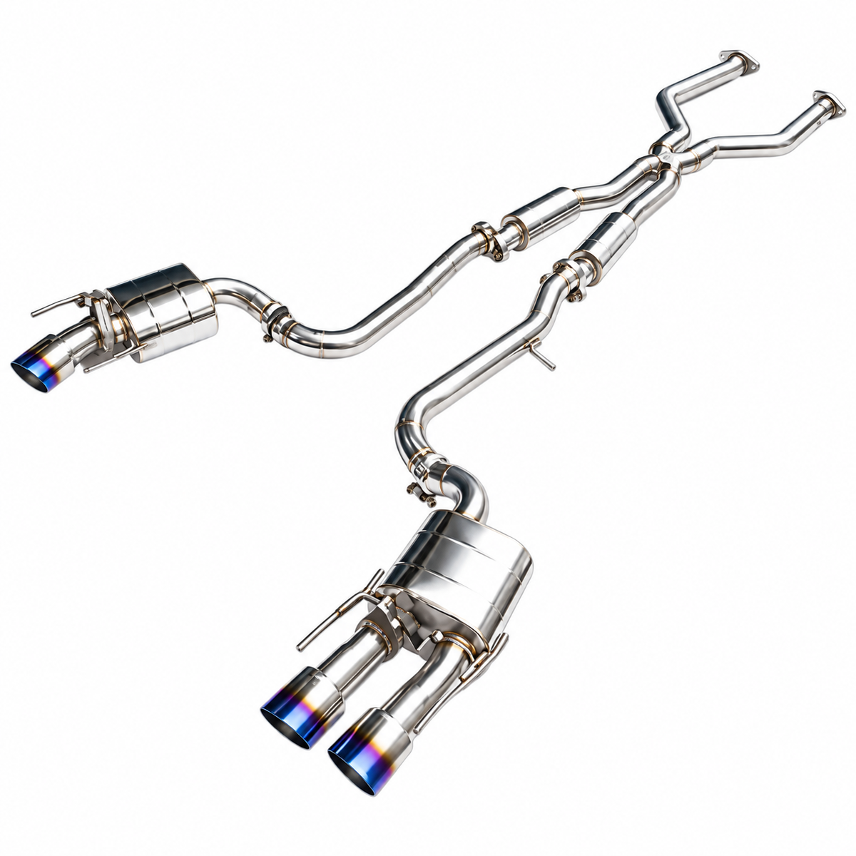 Valved Catback Exhaust System for Lexus RC F 5.0L