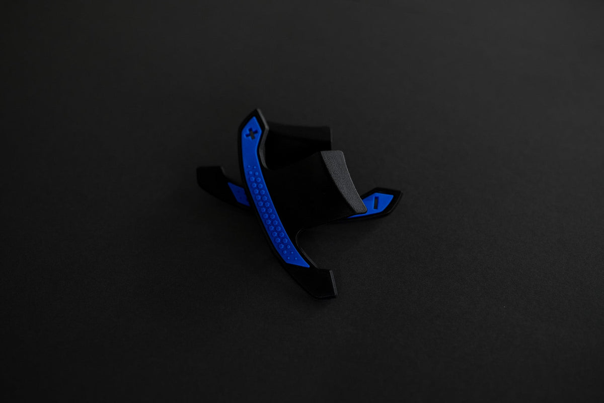 BMW G/F Series G80 Style Carbon Fiber Paddle Shifters Blue