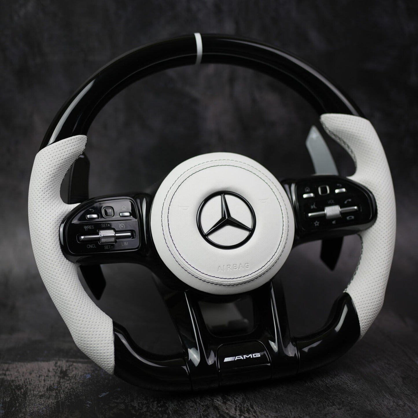 AMG Steering Wheel for Mercedes-Benz 2018+ AMG Models | Custom by Exclusive Steering