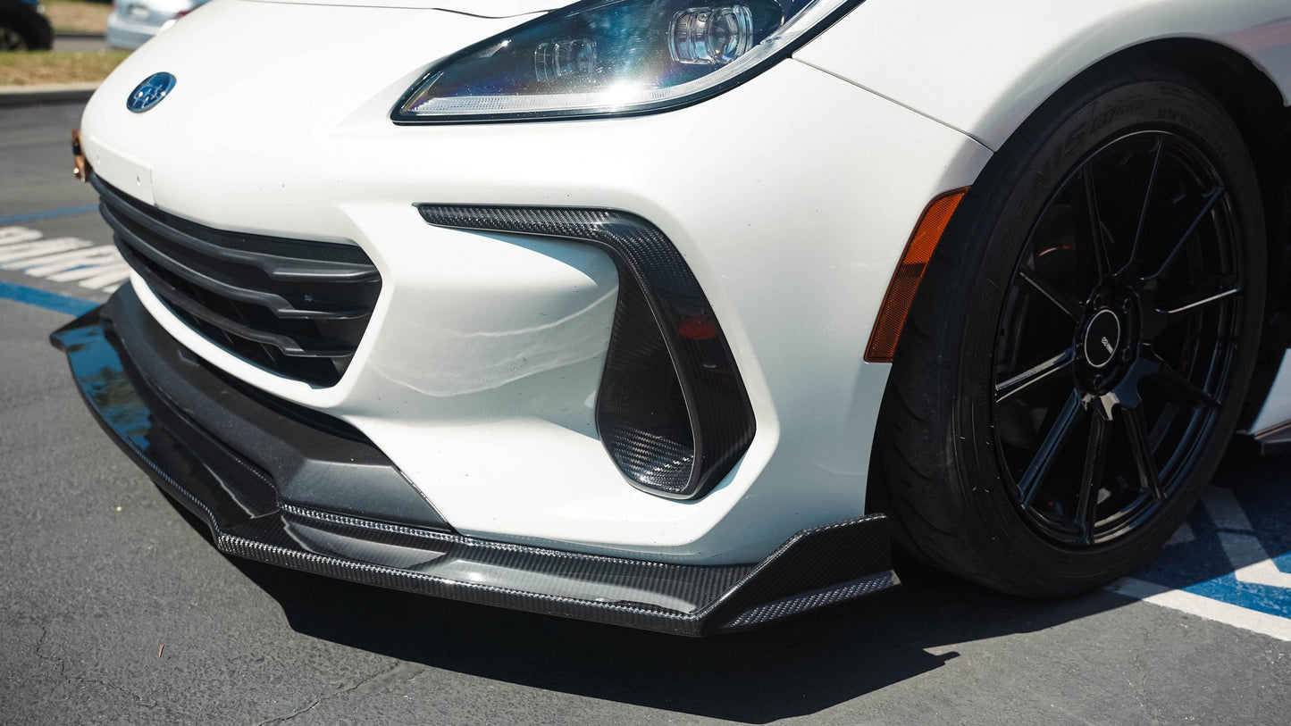 Carbon Fiber Subaru BRZ Front Bumper Scoop 2022+