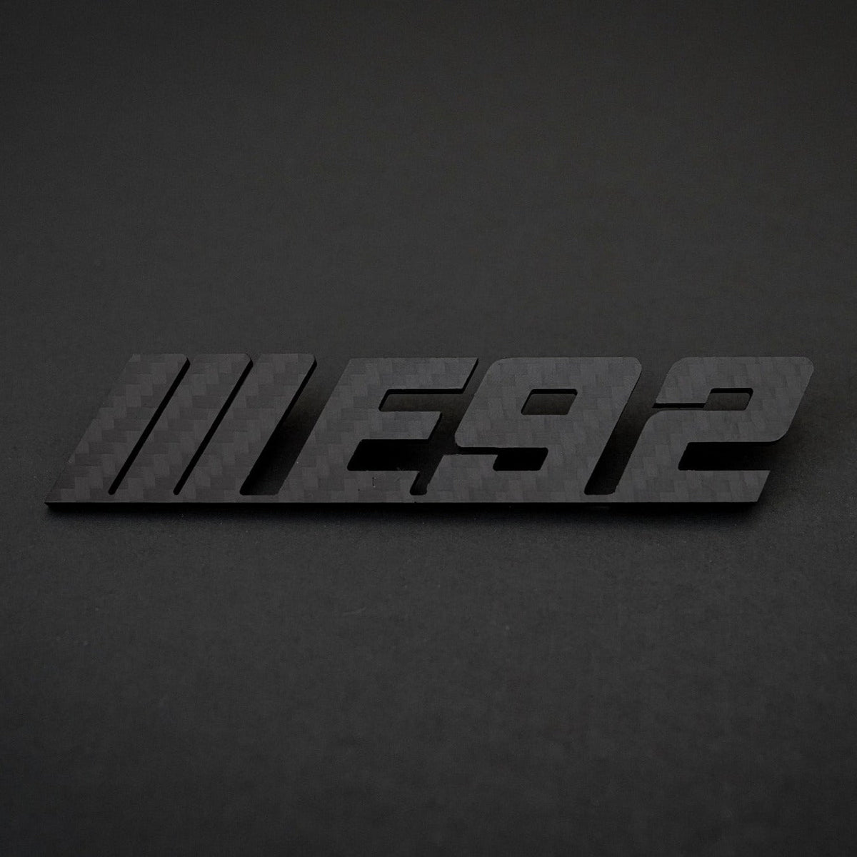 BMW Carbon Fiber E92 Emblem Gloss & Matte