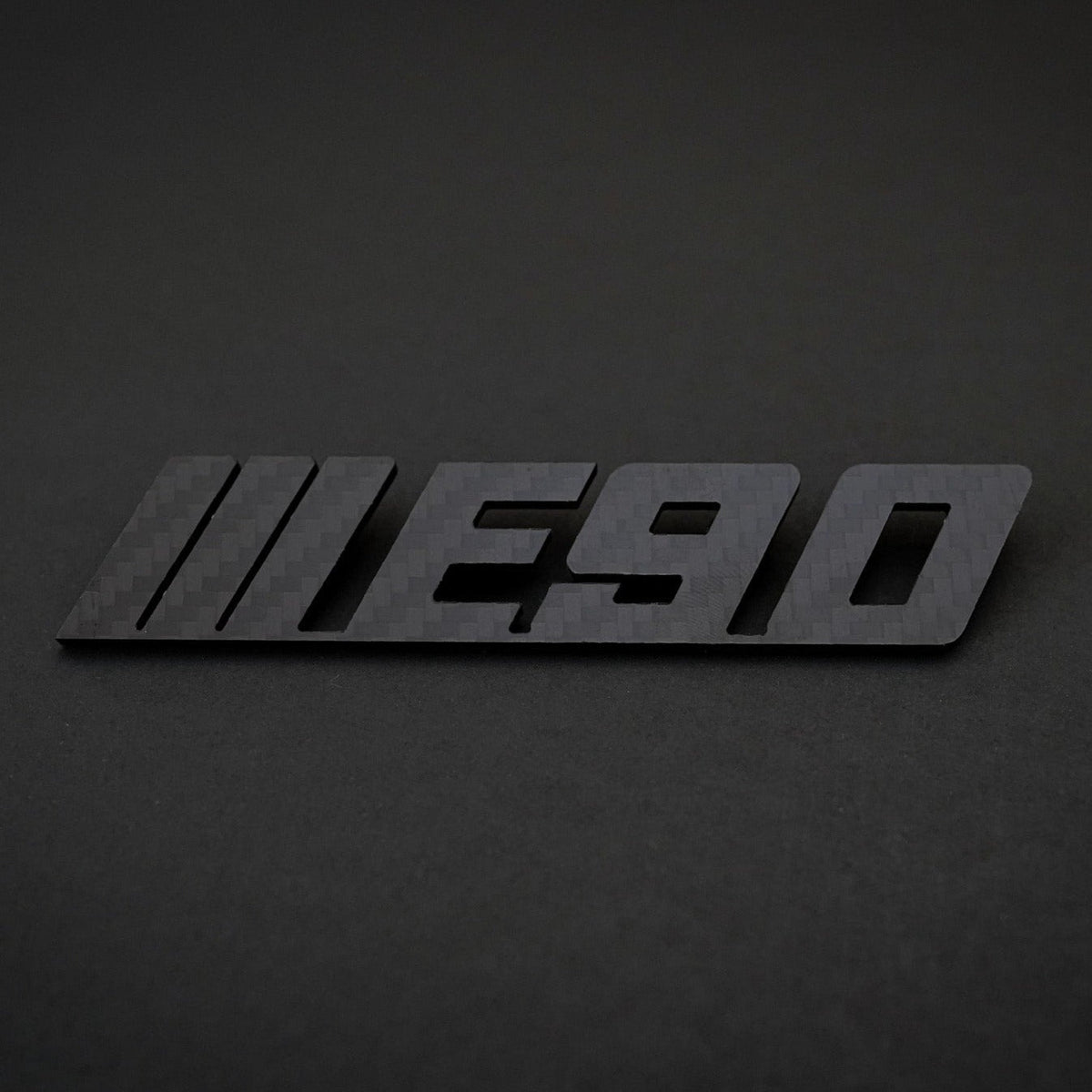 BMW Carbon Fiber E90 Emblem Gloss & Matte