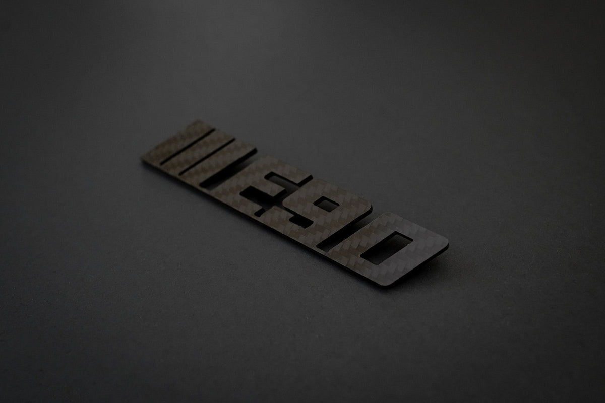 BMW Carbon Fiber E90 Emblem Gloss & Matte
