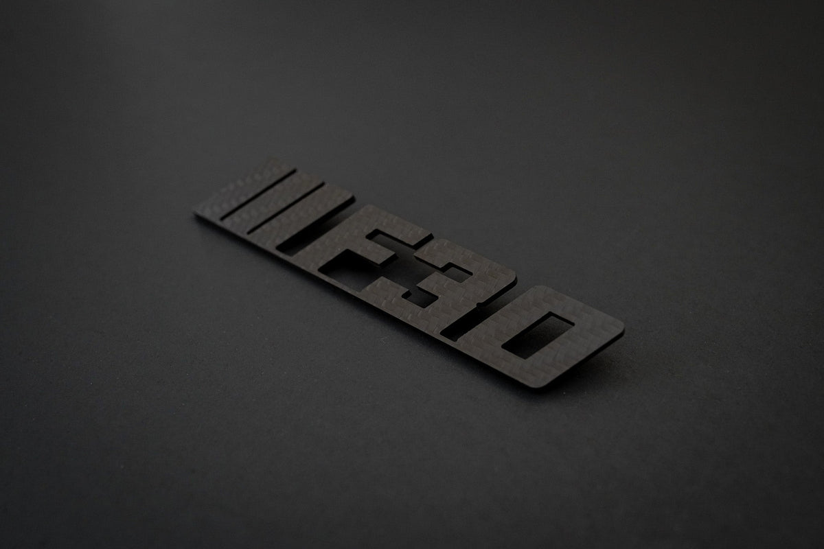 BMW Carbon Fiber E90 Emblem Gloss & Matte