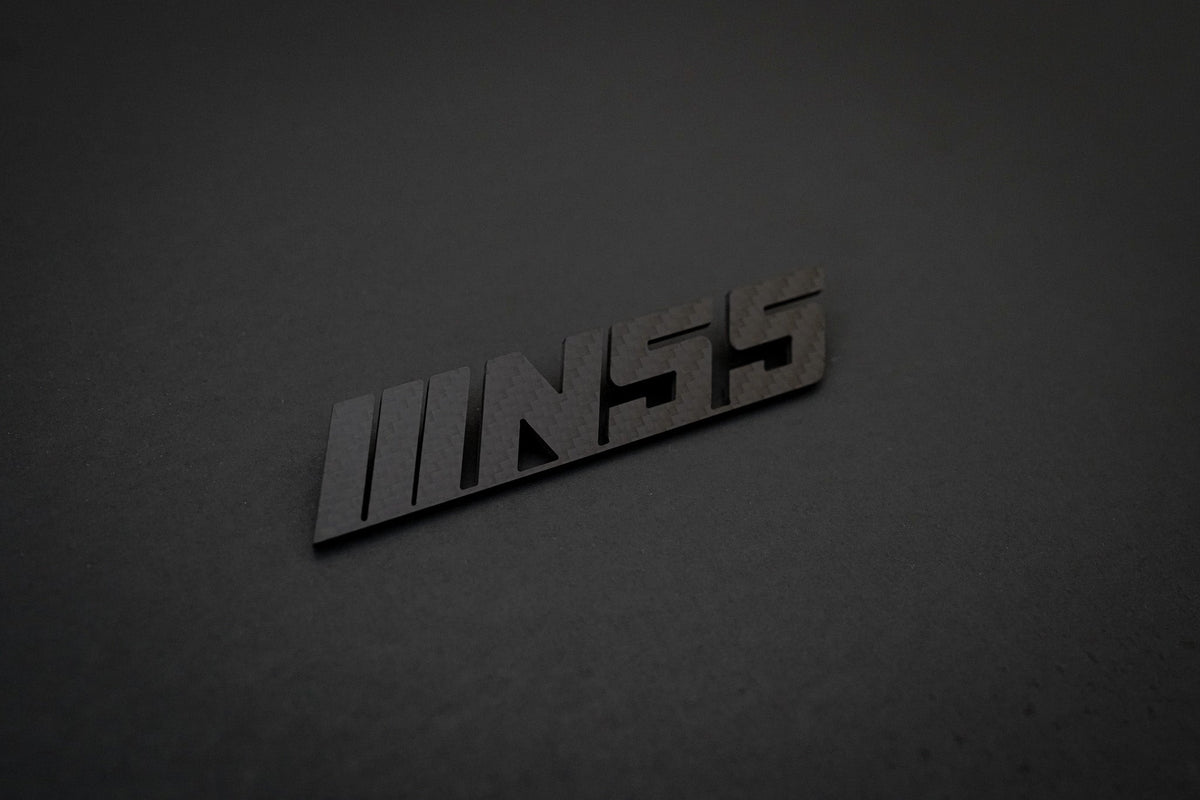 BMW Carbon Fiber E90 Emblem Gloss & Matte