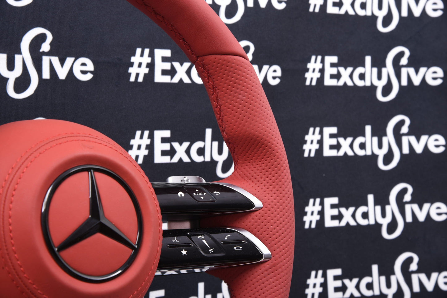 Mercedes Benz 2020+ AMG Models Custom Steering Wheel by Exclusive Steering