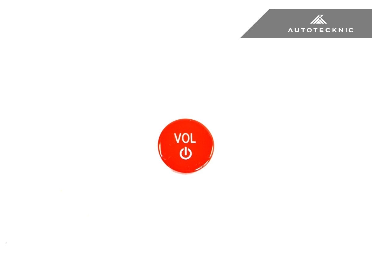 AutoTecknic Bright Red Audio Volume Button - G30/ G31 5 Series