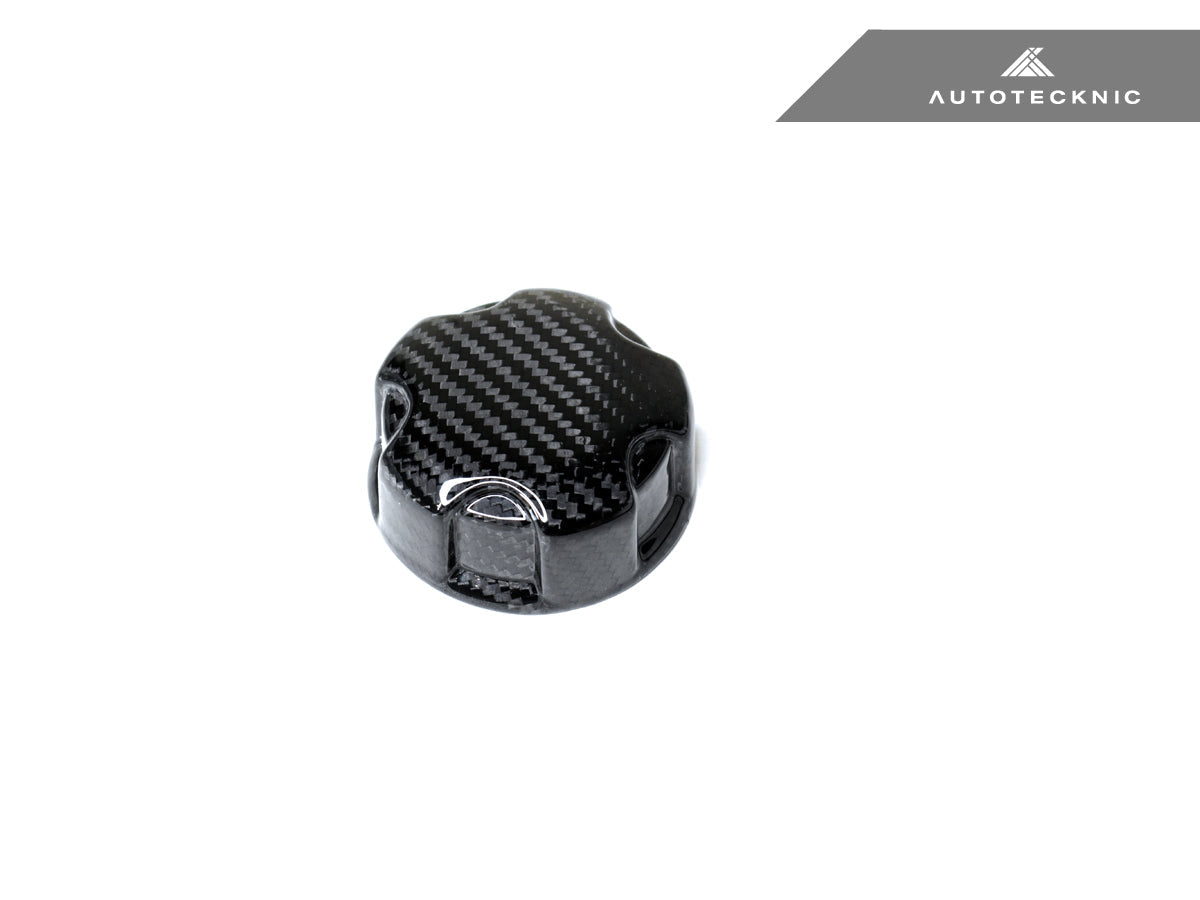 AutoTecknic Dry Carbon Charge Cooler Tank Cap Cover - G90/ G99 M5