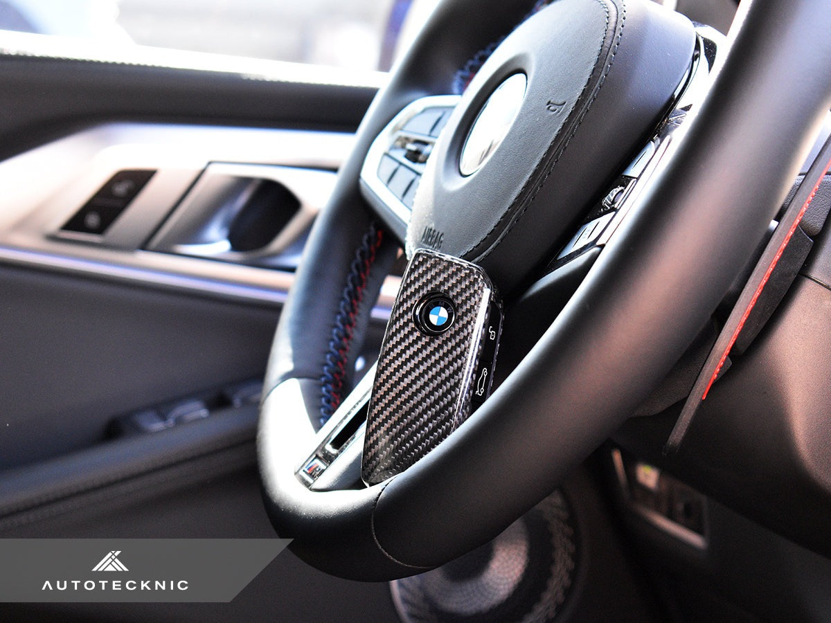 AutoTecknic Dry Carbon Remote Key Case - BMW