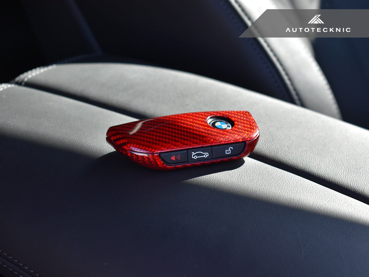 AutoTecknic Dry Carbon Remote Key Case - BMW