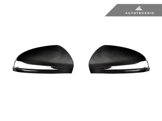 AutoTecknic Replacement Version II Dry Carbon Mirror Covers - Mercedes-AMG X290 GT43 | GT50 | GT53 | GT63