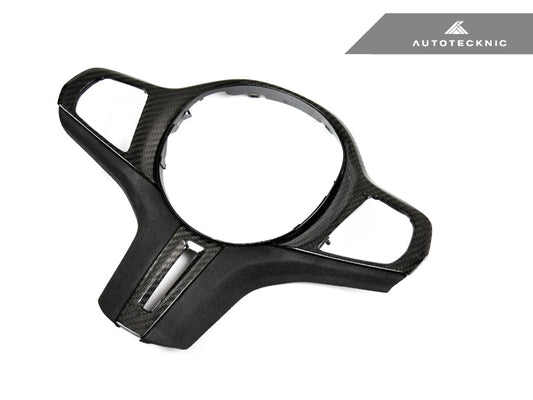 AutoTecknic Carbon Alcantara Steering Wheel Trim - F90 M5 2020-Up