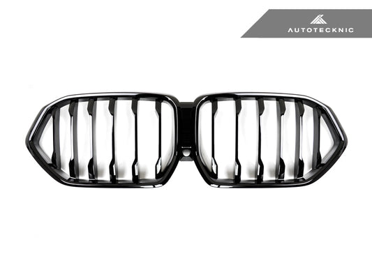 AutoTecknic Gloss Black Front Grille - G06 X6 Pre-LCI