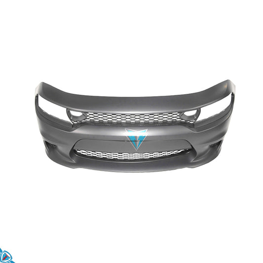 2015-2023 Dodge Charger (LD) SRT Hellcat Style Polypropylene Front Bumper Conversion Kit | E3Tuning