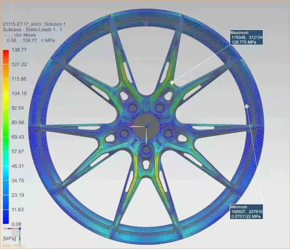 Set of Forged Vorsprung VF-03 Style Wheels