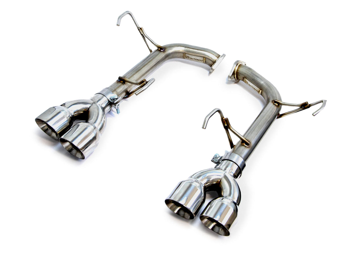 FactionFab Axle Back Exhaust Polished Tip 2022+ WRX