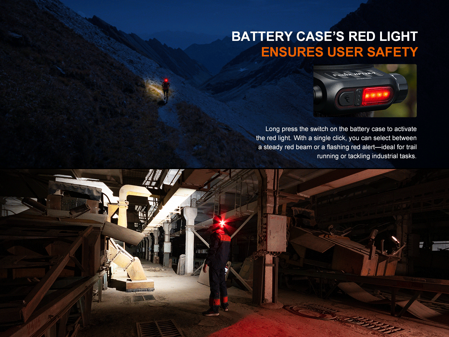 Fenix HP12R-T Balanced Trail Headlamp
