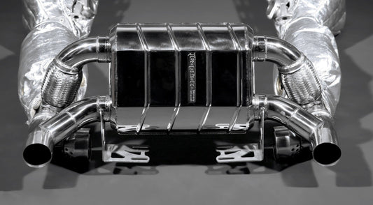 Ferrari F430 Scuderia/16M - Valved Exhaust, 250 Cell Sport Cats + Heat Blankets