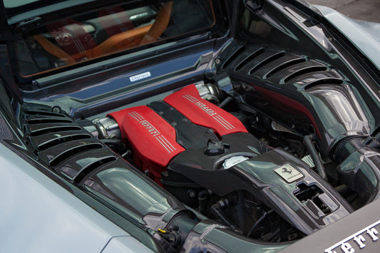 Ferrari 488 GTB/Pista - Carbon Fiber Engine Side Covers