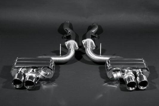 Ferrari 599 GTB Fiorano - Valved Exhaust w Post-Cat Spare Pipes