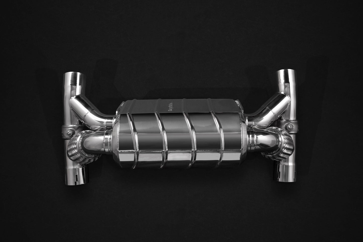 Ferrari F430 Scuderia/16M - Valved Exhaust, 250 Cell Sport Cats + Heat Blankets