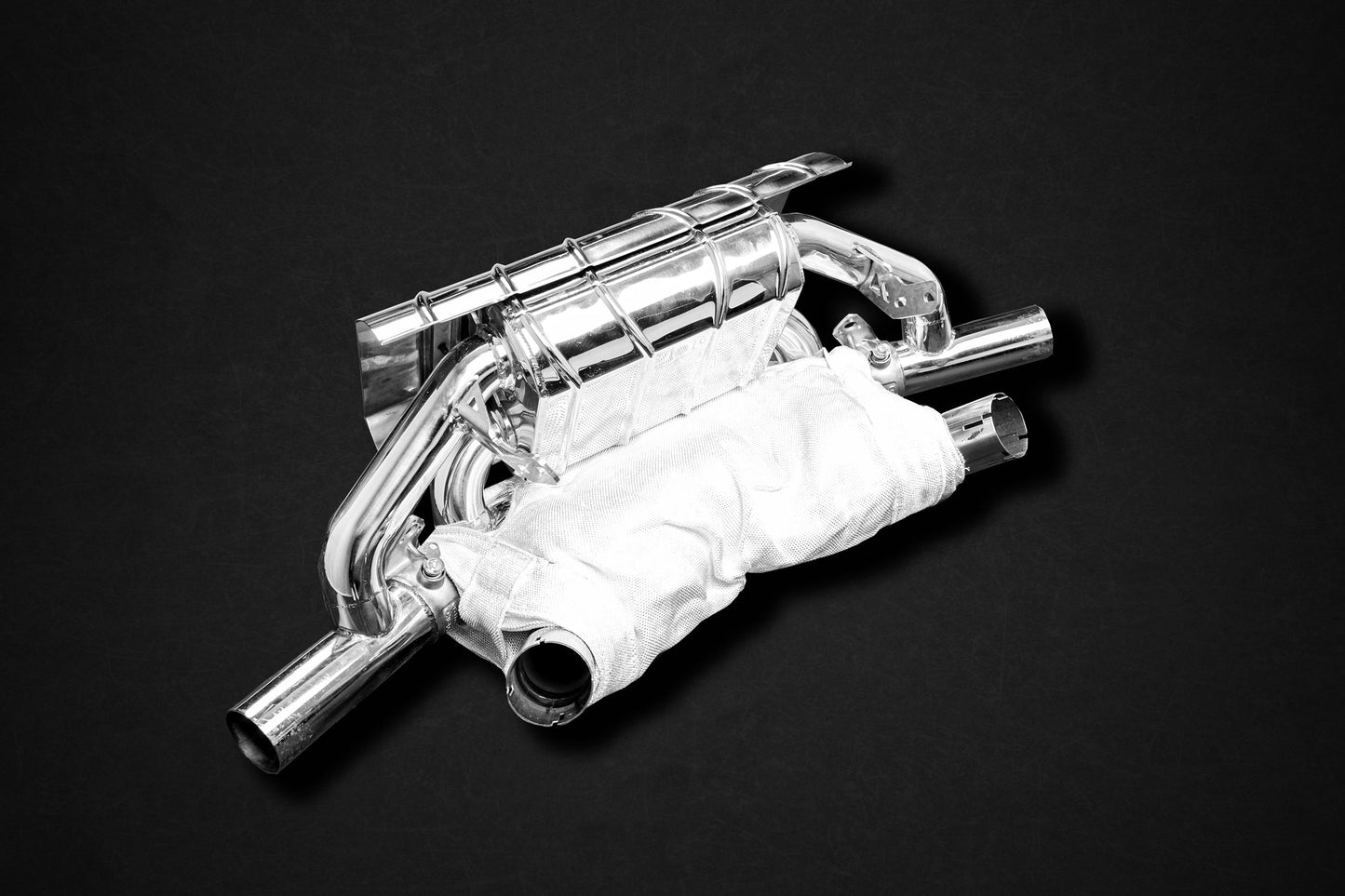 Ferrari F50 - Full Exhaust: Headers, Cat Spare, and X-Pipe Muffler (w Remote)