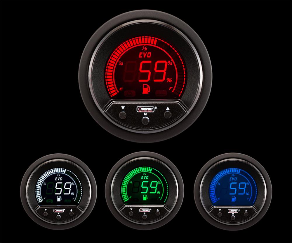 2-1/16" Premium Evo Electrical Fuel Level Gauge