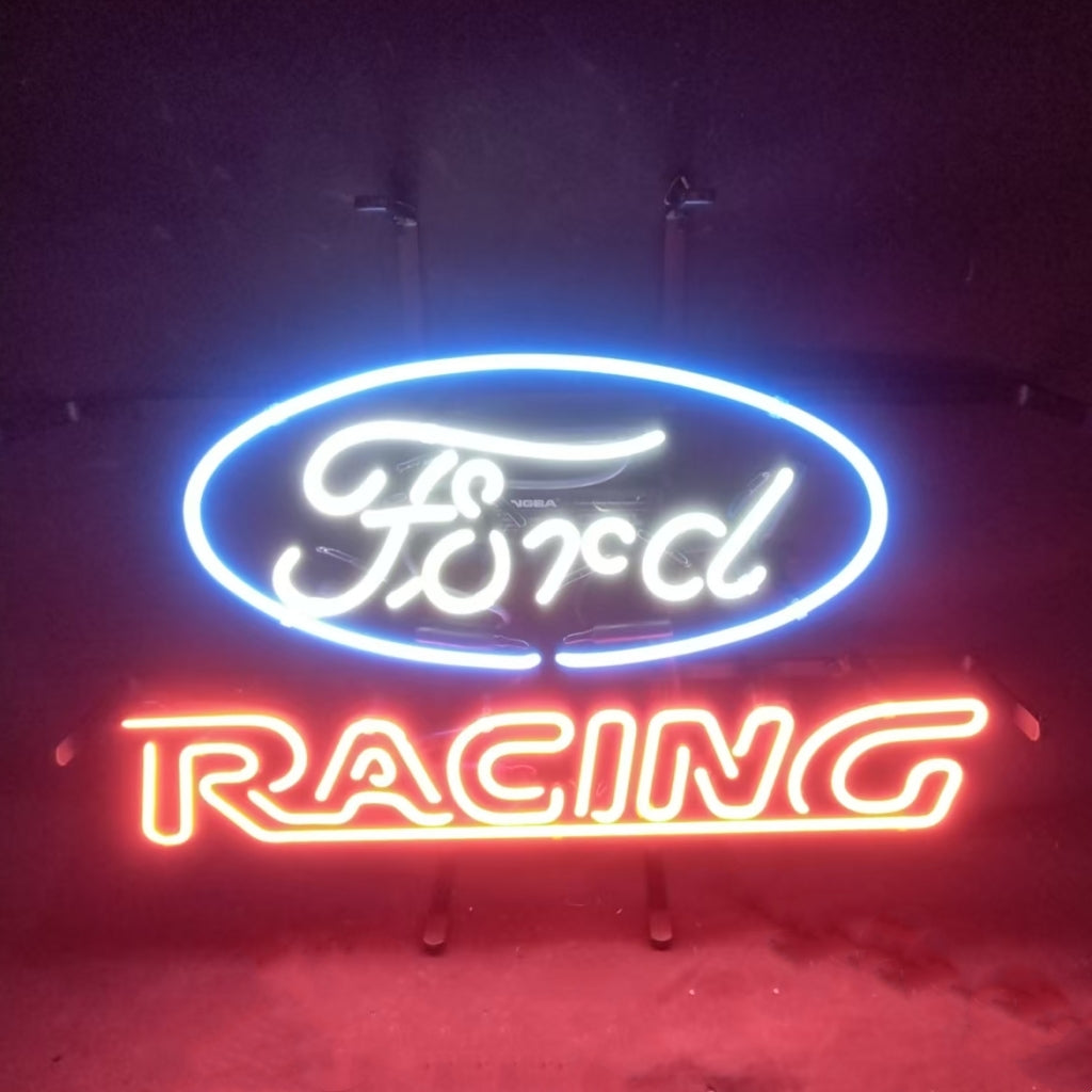 Ford Racing Car Neon Signs Light