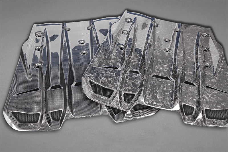 Porsche 991.2 GT3RS - Headers, 250 Cell Sport Cats + Carbon Engine Cover