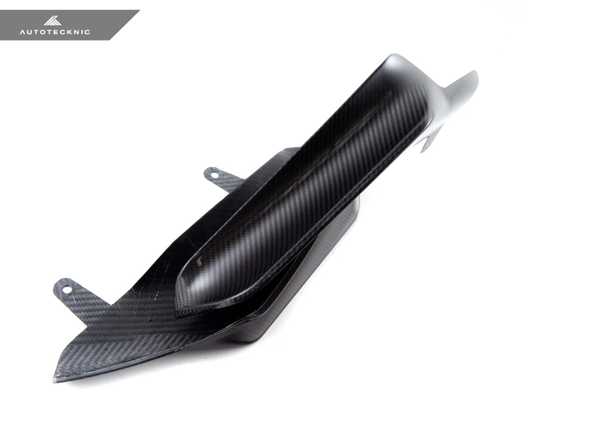 AutoTecknic Dry Carbon Performante Aero Splitter & Center Lip Set - F97 X3M | F98 X4M