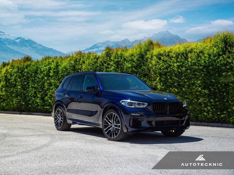 AutoTecknic Dry Carbon Front Winglet Splitters - G05 X5 M-Sport Pre-LCI