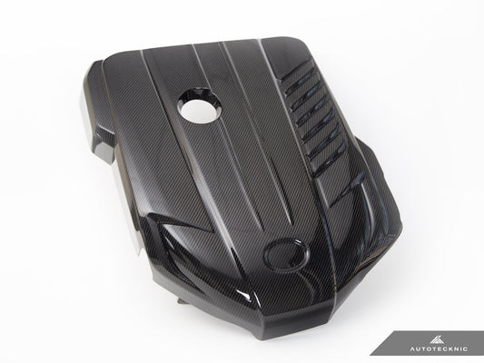 AutoTecknic Carbon Fiber Engine Cover - A90 Supra