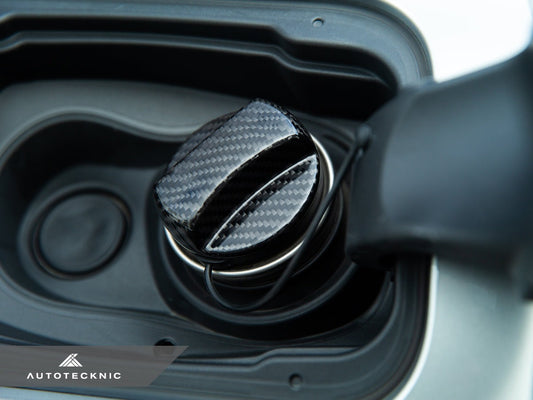 AutoTecknic Dry Carbon Competition Fuel Cap Cover - F20 1-Series