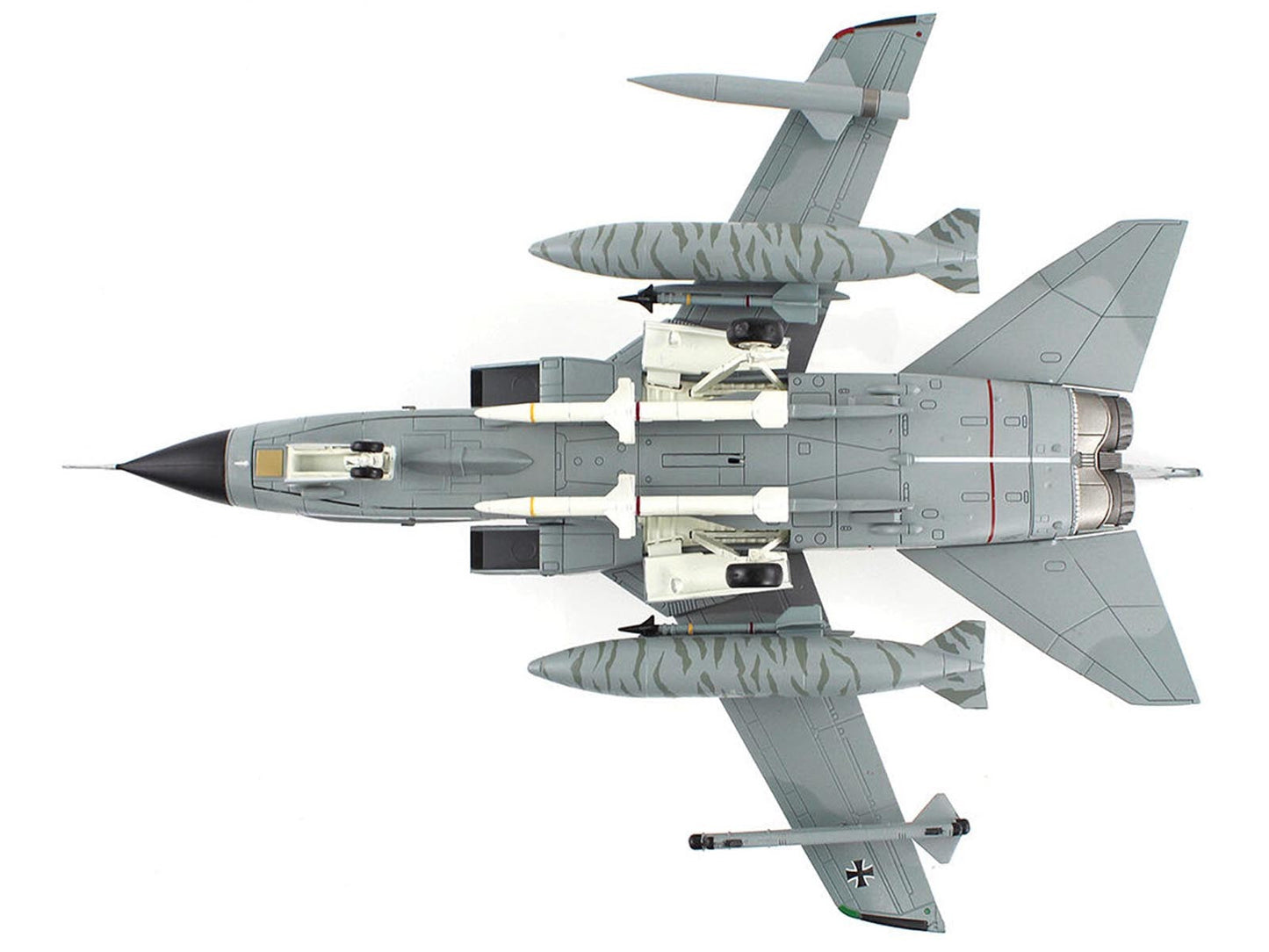 Panavia Tornado ECR Fighter-Bomber Aircraft "46+54 Tactical Air Wing 51 Schleswig-Jagel Air Base Germany" (2017) German Luftwaffe "Air Power Series" 1/72 Diecast Model by Hobby Master