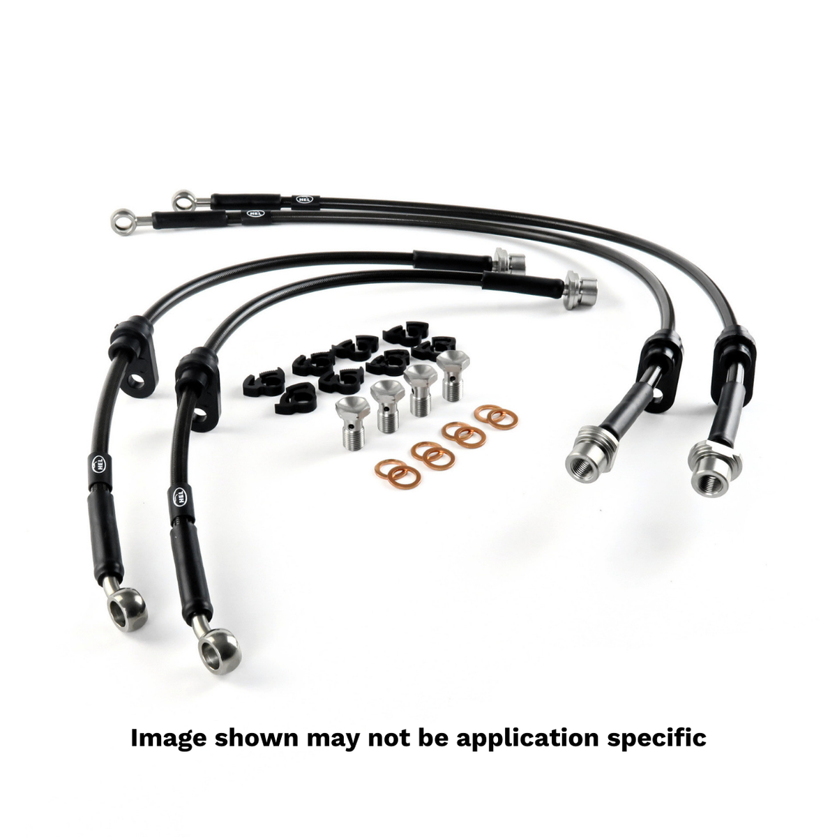HEL Performance Brake Lines for Aston Martin DB6 4.0 Sport, Stainless Steel Braided