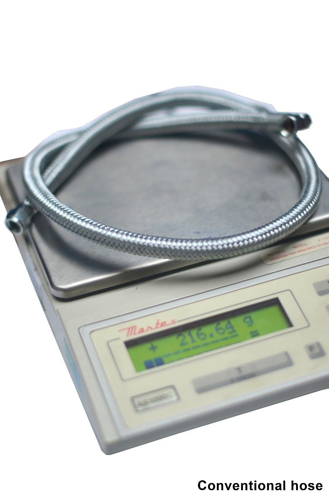 4AN PTFE 3' turbo braided oil feed line